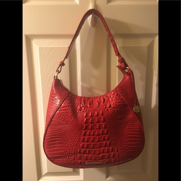red brahmin handbags
